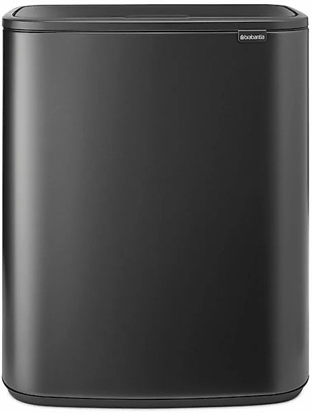 Brabantia Mülleimer "Bo Touch Bin, 2 x 30L" Soft-Touch-Öffnungssystem günstig online kaufen