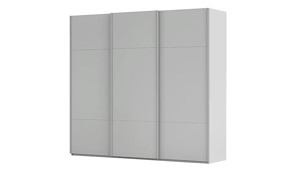 meinSchrank Schwebetürenschrank inklusive Zubehör Regina ¦ grau ¦ Maße (cm) günstig online kaufen