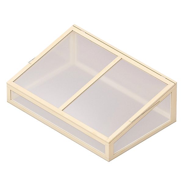 Gewächshaus für Hochbeete Frühbeetaufsatz für Palettenrahmen 120 cm günstig online kaufen