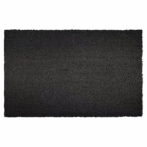 KARAT Kokosmatte Eingangsmatte Fußabtreter Schwarz 24 mm 80 x 100 cm günstig online kaufen