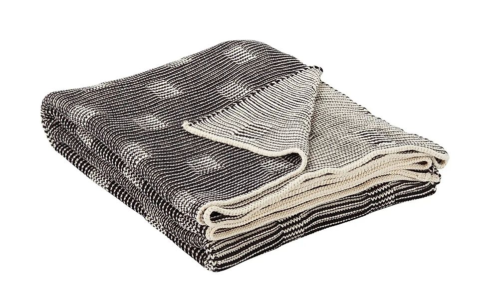 Gray & Jones Überwurf  Black Coast ¦ grau ¦ Maße (cm): B: 130 Dekokissen & günstig online kaufen