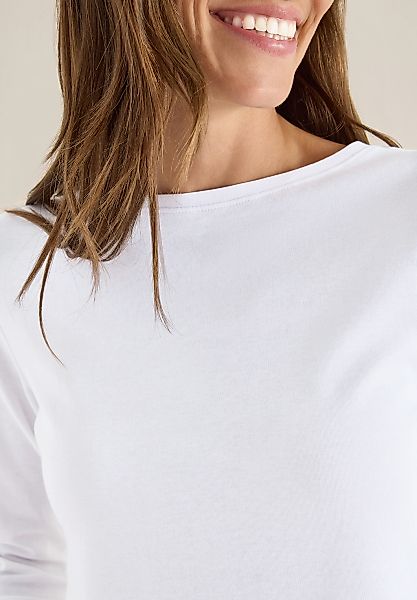 Cecil 3/4-Arm-Shirt mit U-Boot-Ausschnitt günstig online kaufen