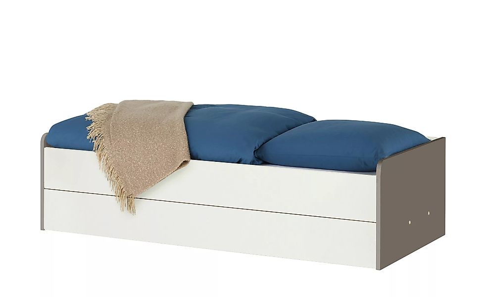 Stauraumbett  Grow Up - weiß - 97 cm - 54,5 cm - Betten > Bettgestelle - Mö günstig online kaufen