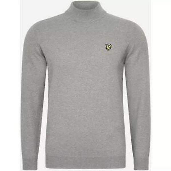 Lyle & Scott  Pullover Roll neck jumper - mid grey marl günstig online kaufen