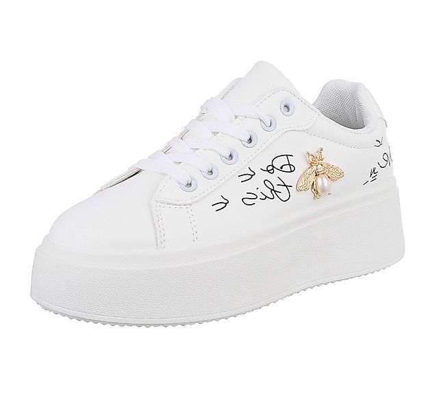 Ital-Design Damen Low-Top Freizeit Sneaker (88519351) Flach Sneakers Low in günstig online kaufen