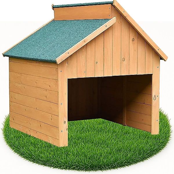 Mucola Mähroboter-Garage Rasenroboter Garagendach Carport Holzgarage günstig online kaufen