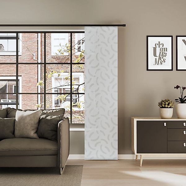 Neutex for you Schiebegardine "CASALI" Paneelwagen 1 Stk. tlg. Allover-Must günstig online kaufen