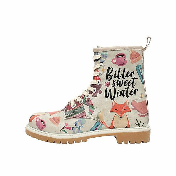 DOGO Schnürboots "Longe Boots Schnürstiefel Bitter Sweet Winter Damen", Veg günstig online kaufen