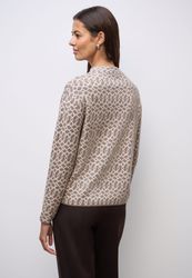 STREET ONE Jacquardpullover mit grafischem Muster günstig online kaufen