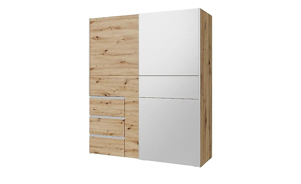 Schwebetürenschrank  Widnes ¦ holzfarben ¦ Maße (cm): B: 170 H: 200 T: 61.0 günstig online kaufen