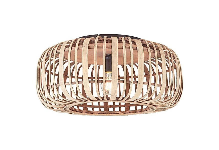 Brilliant Deckenleuchte Woodrow, ohne Leuchtmittel, Bambus - Nature Style - günstig online kaufen
