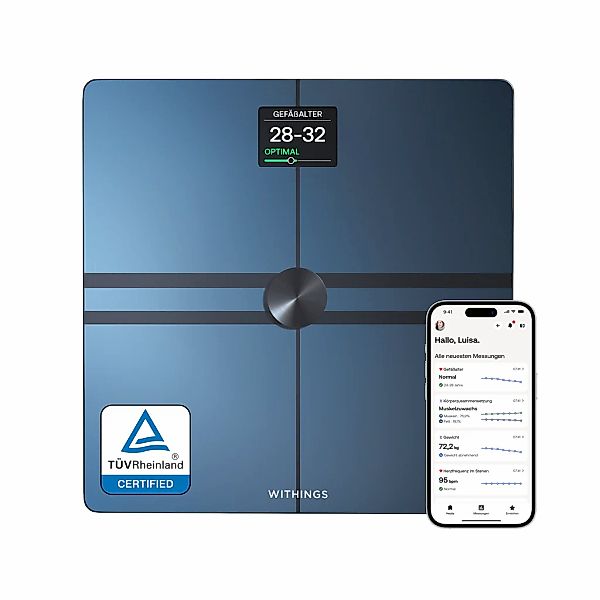 Withings Personenwaage "Body Comp, WLAN- oder Bluetooth-Konnektivität" spez günstig online kaufen