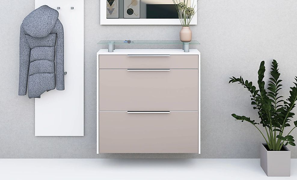 borchardt Möbel Schuhschrank "Oliva" Breite 89 cm, hängend, mit 2 Doppeltro günstig online kaufen