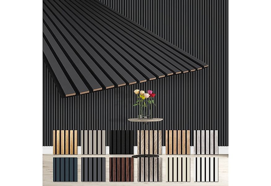 Hexim Wanddekoobjekt AP05 (Akustikpaneele 2 Stück 278x60cm Holz Comfort - f günstig online kaufen