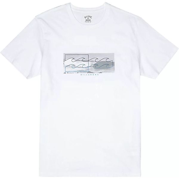Billabong Inverse Kurzärmeliges T-shirt L White günstig online kaufen