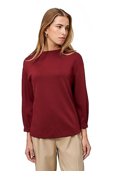 Zero Sweatshirt Damen mit Dreiviertelärmeln Plain/ohne Details günstig online kaufen