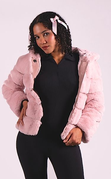 Passioni Fellimitatjacke Faux Fur Jacke mit günstig online kaufen