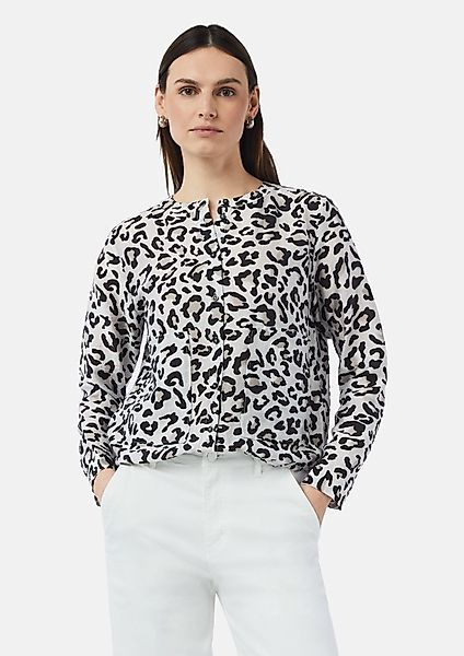 comma casual identity Langarmbluse Strukturierte Bluse günstig online kaufen