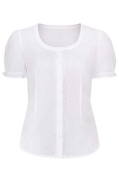 Spieth & Wensky Trachtenbluse Trachtenbluse - DUFTNELKE - weiß günstig online kaufen