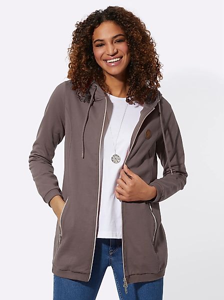 Casual Looks Shirtjacke "Sweatjacke", (1 tlg.) günstig online kaufen