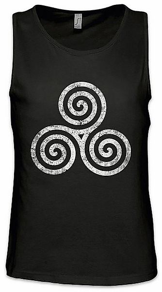 Urban Backwoods Tanktop Triskelion Symbol III Ärmelloses T-Shirt Nordic Cel günstig online kaufen