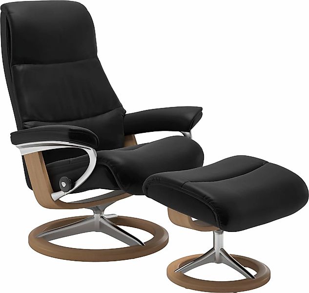 Stressless "View" mit Signature Base, Größe L,Gestell Eiche günstig online kaufen