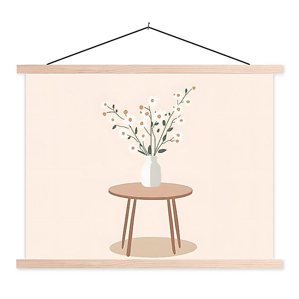 MuchoWow Poster Vase - Blumen - günstig online kaufen
