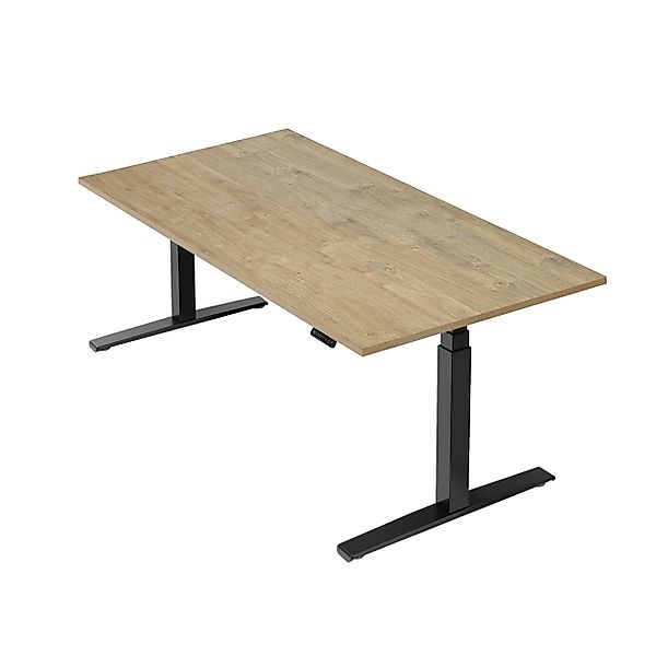 boho office® Schreibtisch Basic Line, Schwarz günstig online kaufen