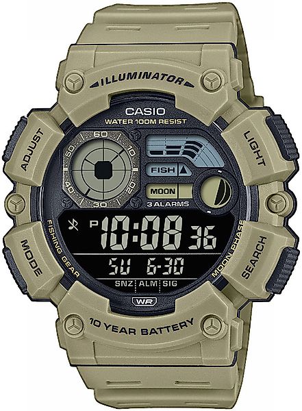 CASIO TIMELESS COLLECTION Chronograph WS-1500H-5BVEF, Quarzuhr, günstig online kaufen