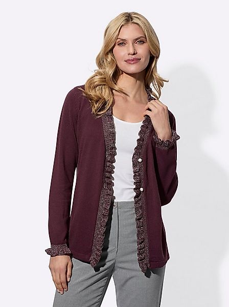 Sieh an! Strickjacke Strickjacke Langarm Jersey günstig online kaufen