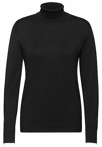 Cecil Rollkragenpullover, aus Baumwolle mit Stretchanteil günstig online kaufen