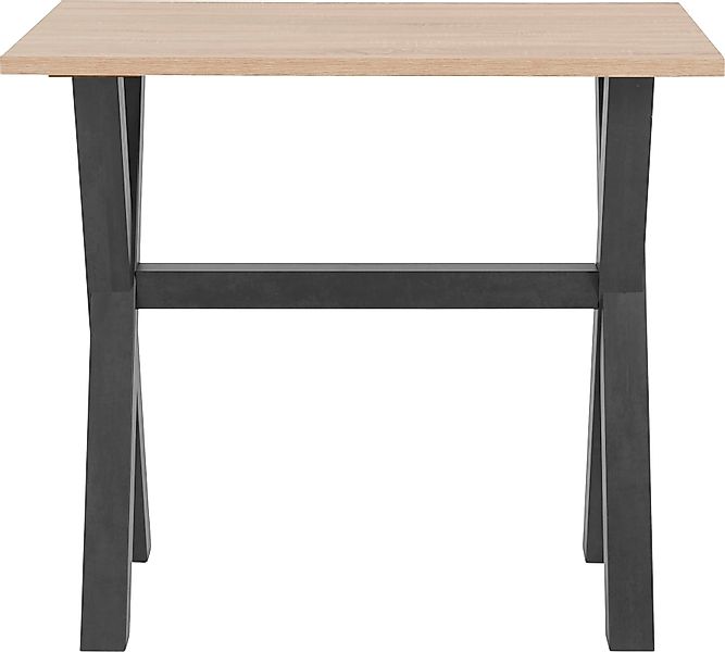 Mäusbacher Bartisch Gestell in X-Form (Breite 120, 140 oder 160 cm) günstig online kaufen