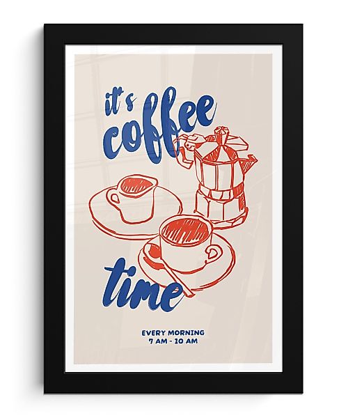 MuchoWow Poster Kaffee - Zitat - günstig online kaufen