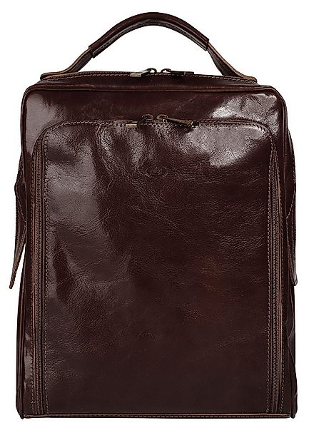 Piké Cityrucksack, echt Leder, Made in Italy günstig online kaufen