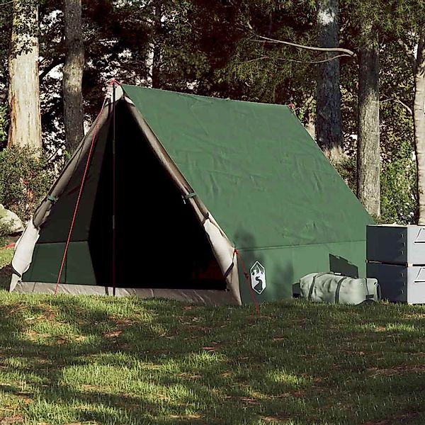 vidaXL Angelzelt, Camping-Keilzelt 2 Personen Grün günstig online kaufen