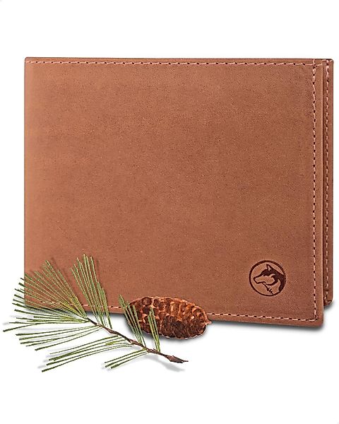 Wolfstrøm Geldbörse Portemonnaie Querformat 'Nørge Classic' – RFID-Blocker günstig online kaufen