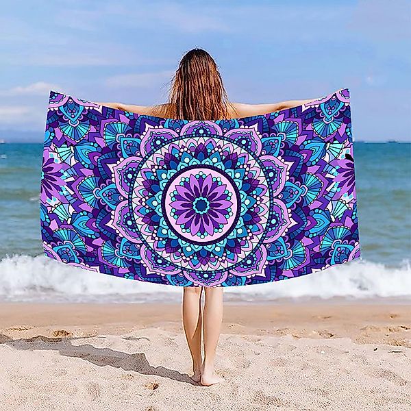 Coonoor Badetuch Microfaser Strandtücher,Groß 180x81 cm günstig online kaufen