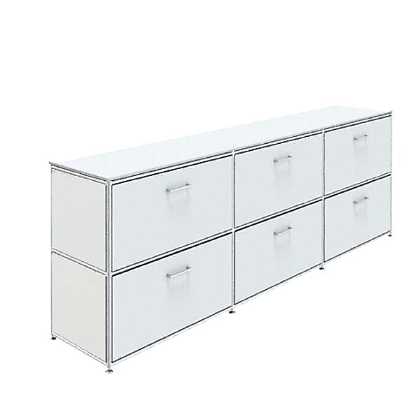 BOSSE Modul Space Sideboard 2 OH mit 6 Klappen günstig online kaufen