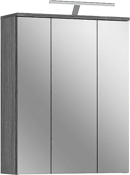 welltime Badezimmerspiegelschrank LUCCA, TOPSELLER!, Breite 60cm, inkl. LED günstig online kaufen