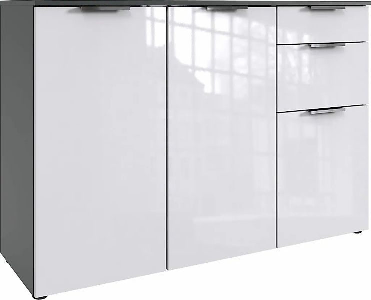 Wimex Kombikommode "level36 D by fresh to go", mit lackierten Hochglanz-Fro günstig online kaufen