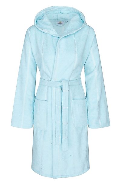 Just2little Bademantel Baumwoll-langarm Bademantel mit Kapuze - OEKO-TEX® Z günstig online kaufen