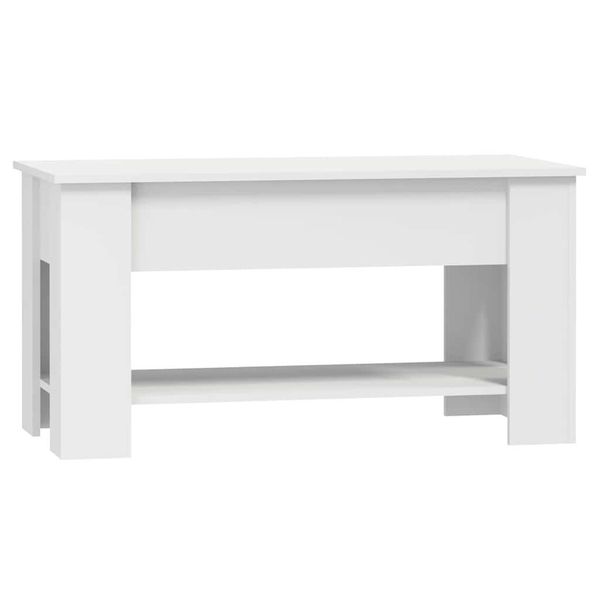 vidaXL Couchtisch Couchtisch Weiß 101x49x52 cm günstig online kaufen