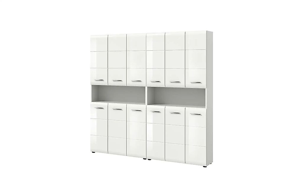 Badkombination  Igelsbachsee ¦ weiß ¦ Maße (cm): B: 180 H: 185 Schränke > B günstig online kaufen