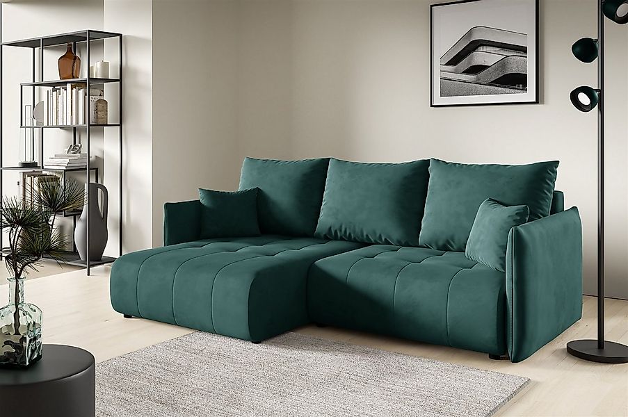 Fun Möbel Ecksofa Schlafsofa Sofa CANIO günstig online kaufen