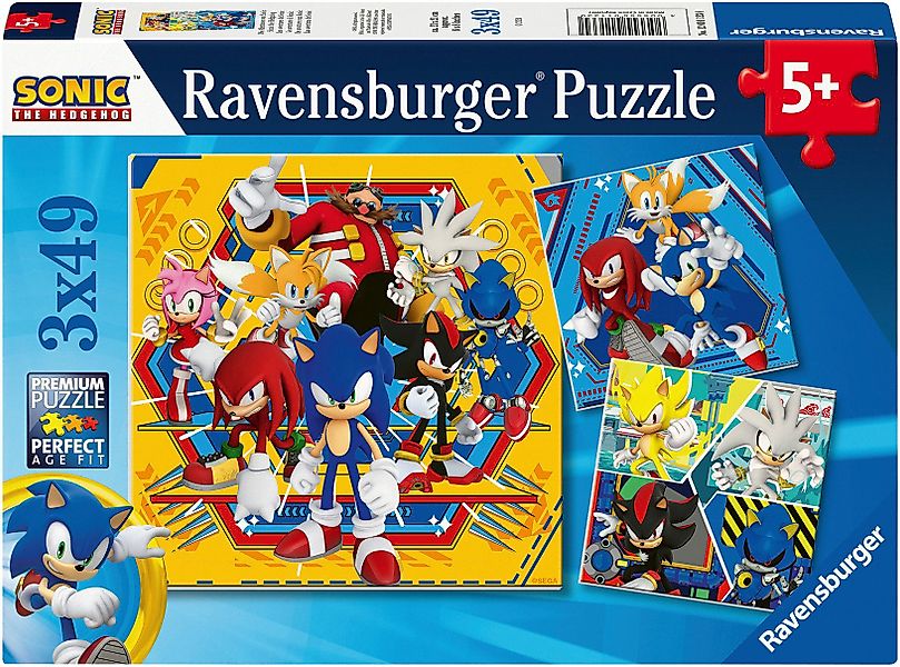 Ravensburger Puzzle Die Abenteuer von Sonic, günstig online kaufen