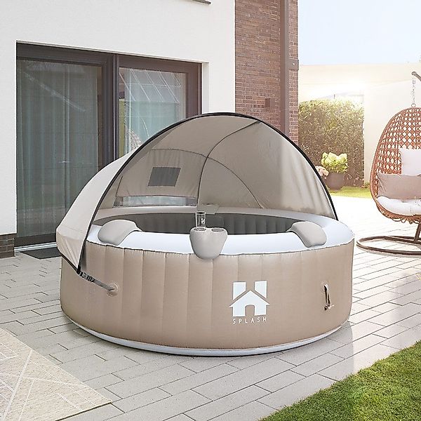 HOME DELUXE Whirlpool Outdoor aufblasbarer Whirlpool günstig online kaufen