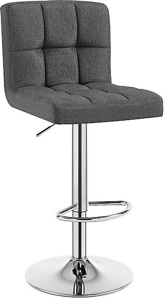 Woltu Barhocker (1 St), Barstühle verstellbar drehbar, gemütliche feines Le günstig online kaufen