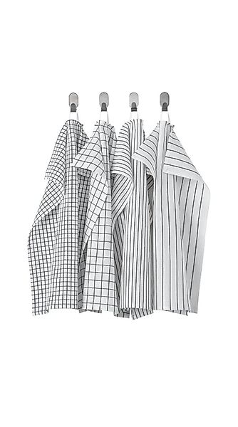 IKEA Geschirrtuch IKEA RINNIG Geschirrtuch, Gemustert, günstig online kaufen