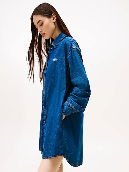 Tommy Jeans Shirtkleid "RELAXED SHIRT DRESS" günstig online kaufen