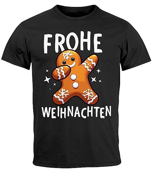 MoonWorks Print-Shirt Herren T-Shirt Frohe Weihnachten Lustig Weihnachtsshi günstig online kaufen
